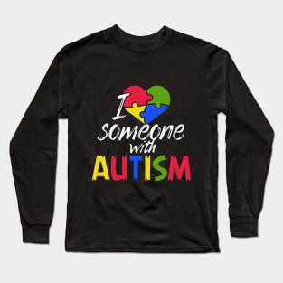 Autism Puzzle Shirt Autism Love Shirt Long Sleeve T-Shirt